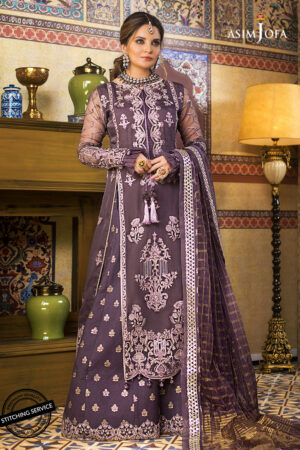 Asim Jofa Ajf-09 Embroidered