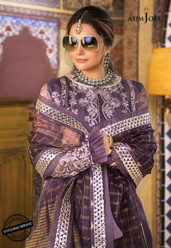 Asim Jofa Ajf-09 Embroidered