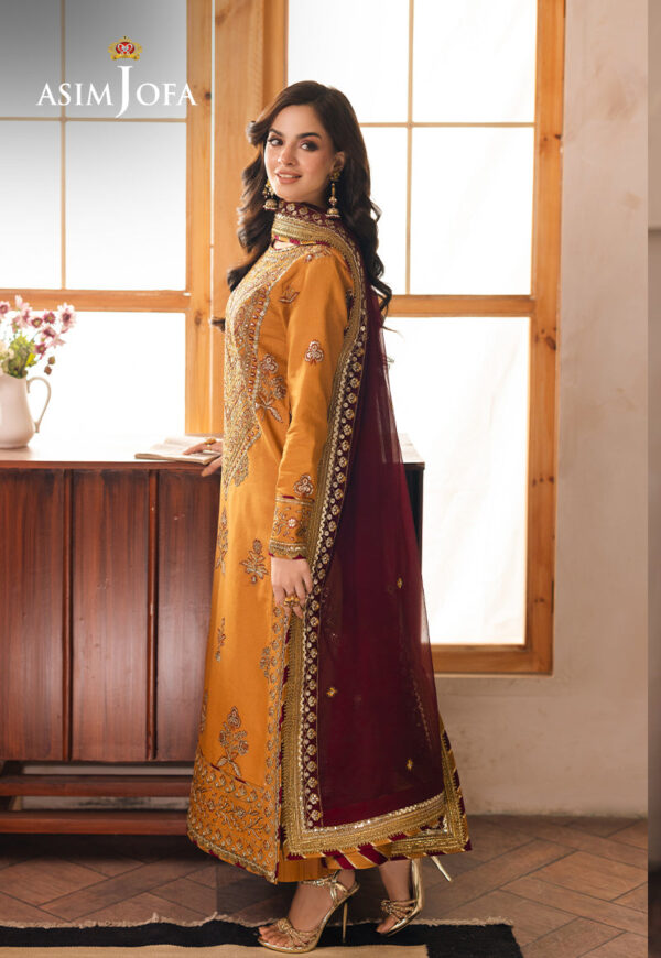 Asim Jofa Ajhe-07 Embroidered Jumbo Silk