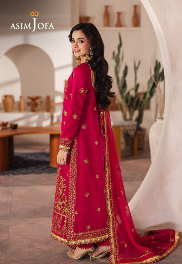 Asim Jofa Ajhe-08 Embroidered Jumbo Silk