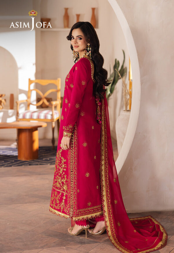 Asim Jofa Ajhe-08 Embroidered Jumbo Silk