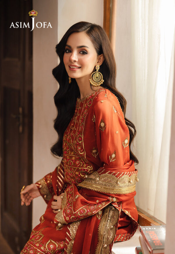 Asim Jofa Ajhe-10 Embroidered