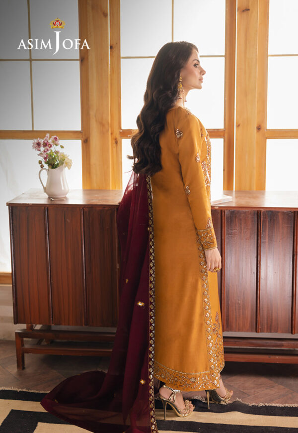 Asim Jofa Ajheb-07 Embroidered Jumbo Silk Stitched