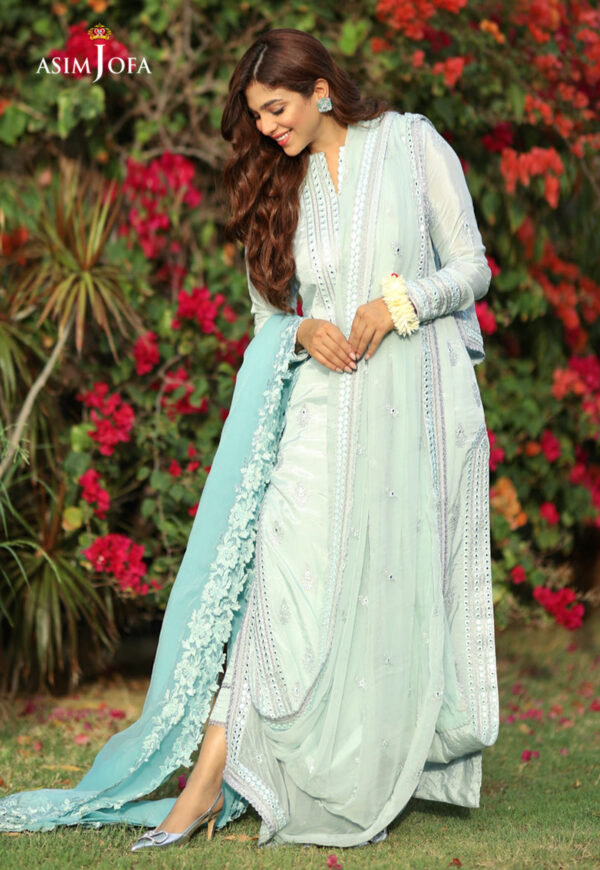 Asim Jofa Ajhj-10 Embroidered Silk
