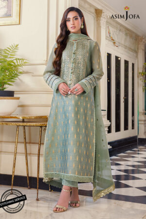 Asim Jofa Ajim-01 Embroidered