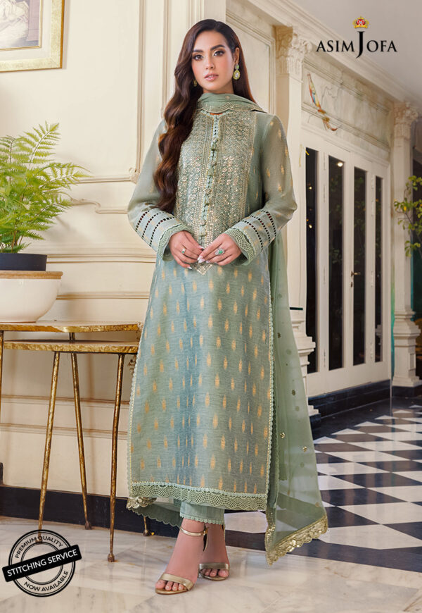 Asim Jofa Ajim-01 Embroidered