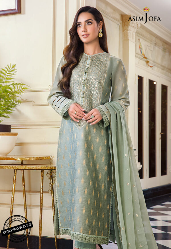 Asim Jofa Ajim-01 Embroidered