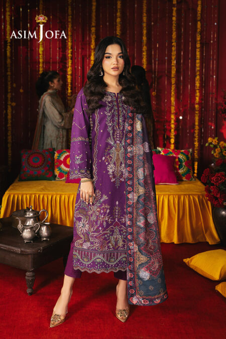 Asim Jofa Ajrab-22 Embroidered