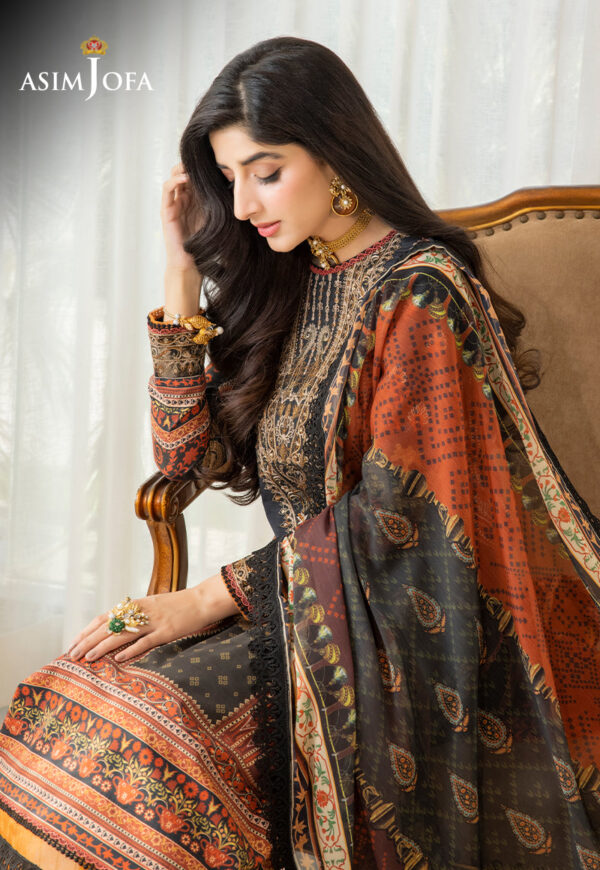 Asim Jofa Ajs-01 Embroidered