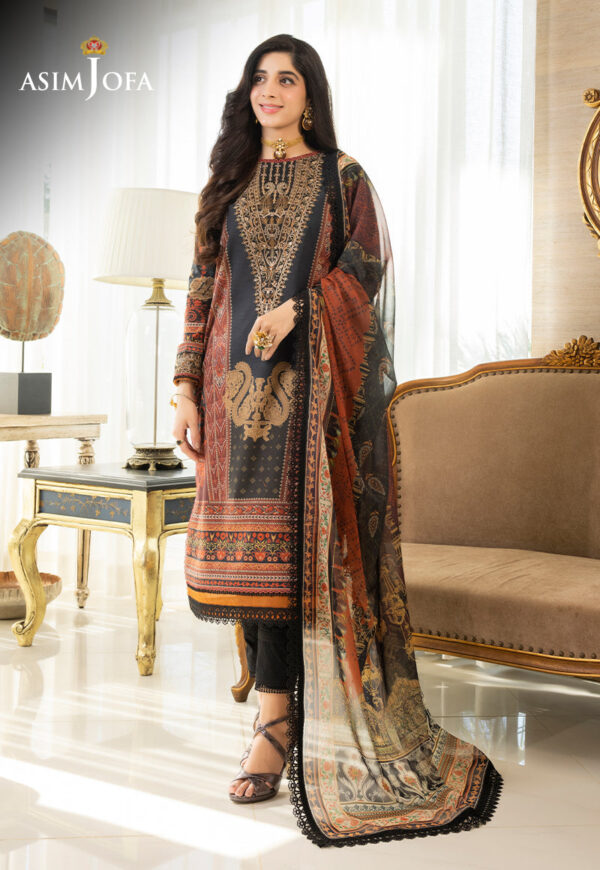 Asim Jofa Ajs-01 Embroidered