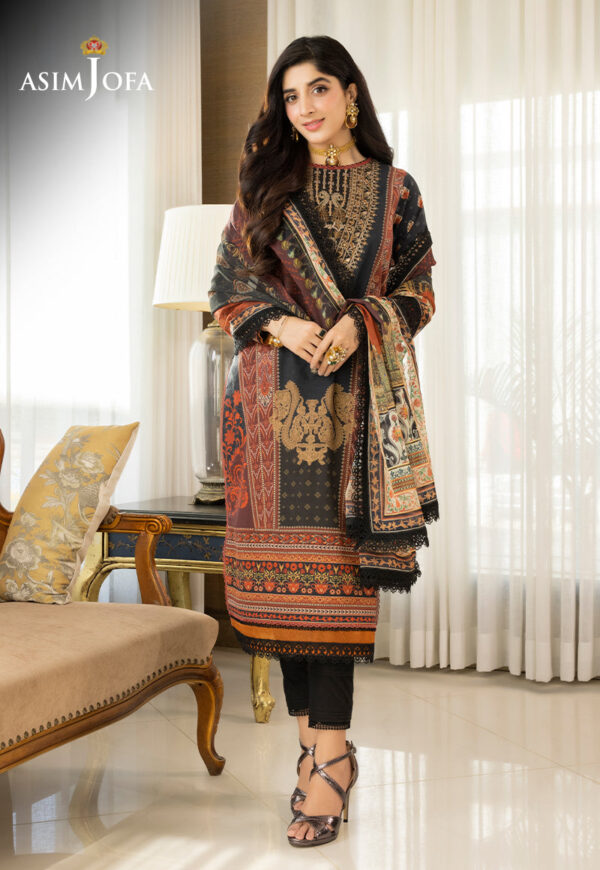 Asim Jofa Ajs-01 Embroidered