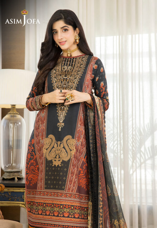 Asim Jofa Ajs-01 Embroidered