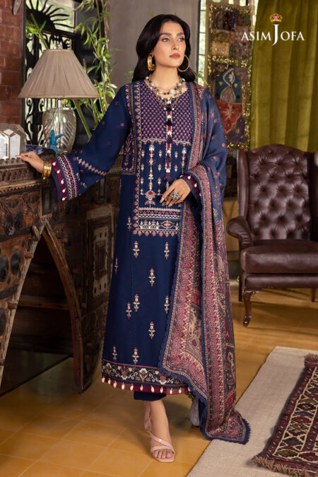 Asim Jofa Ajw-04 Embroidered