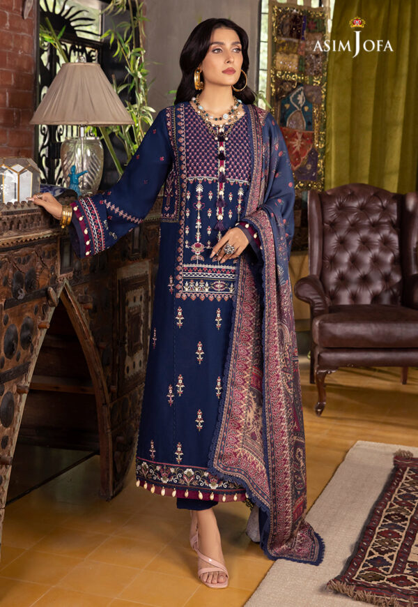 Asim Jofa Ajw-04 Embroidered