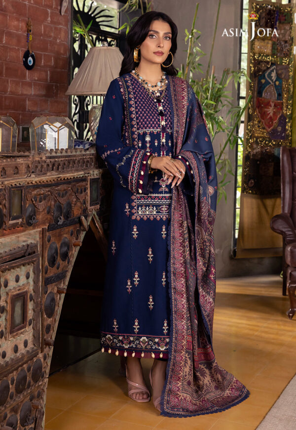 Asim Jofa Ajw-04 Embroidered