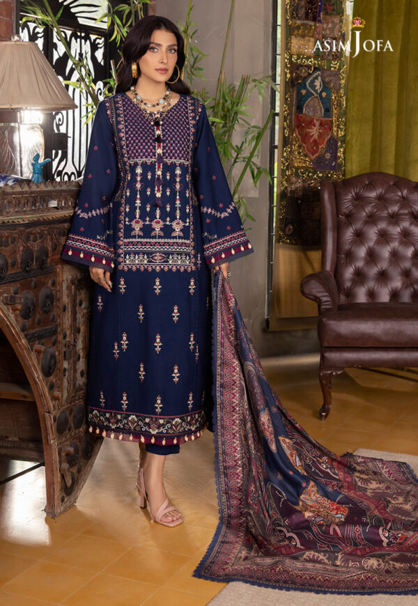 Asim Jofa Ajw-04 Embroidered