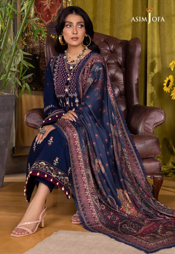 Asim Jofa Ajw-04 Embroidered