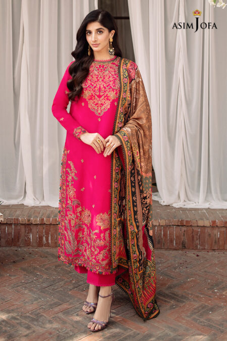 Asim Jofa Ajw-05 Embroidered Marina 