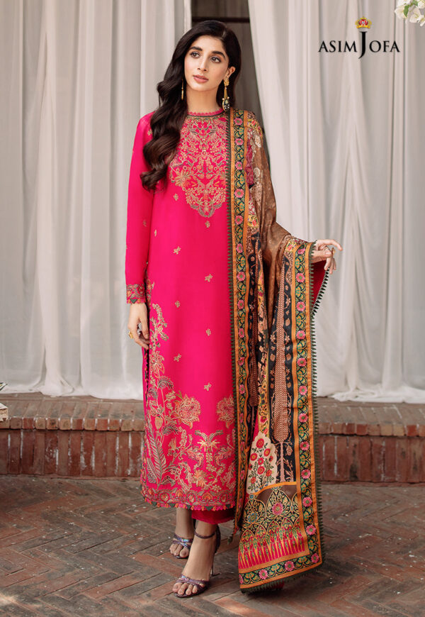 Asim Jofa Ajw-05 Embroidered Marina