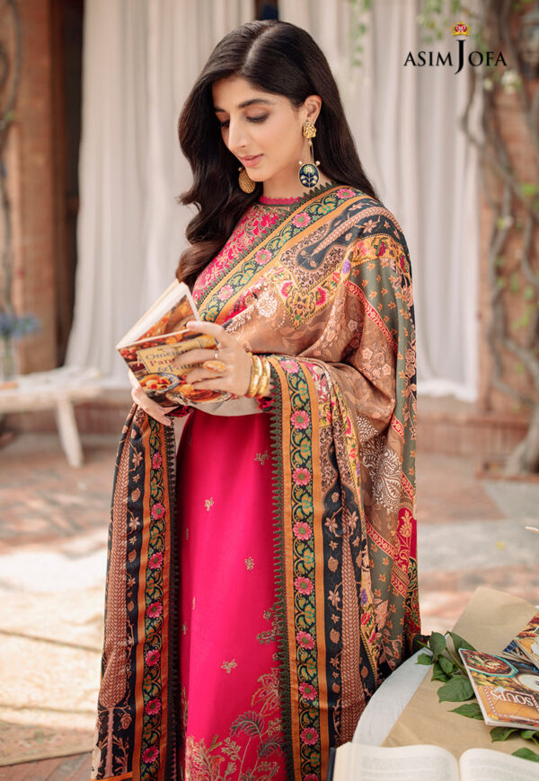 Asim Jofa Ajw-05 Embroidered Marina