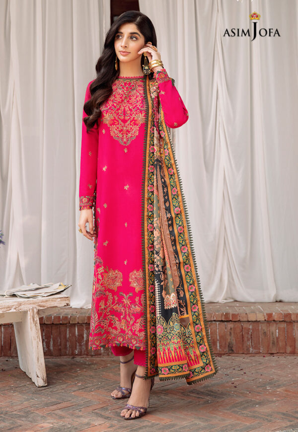 Asim Jofa Ajw-05 Embroidered Marina