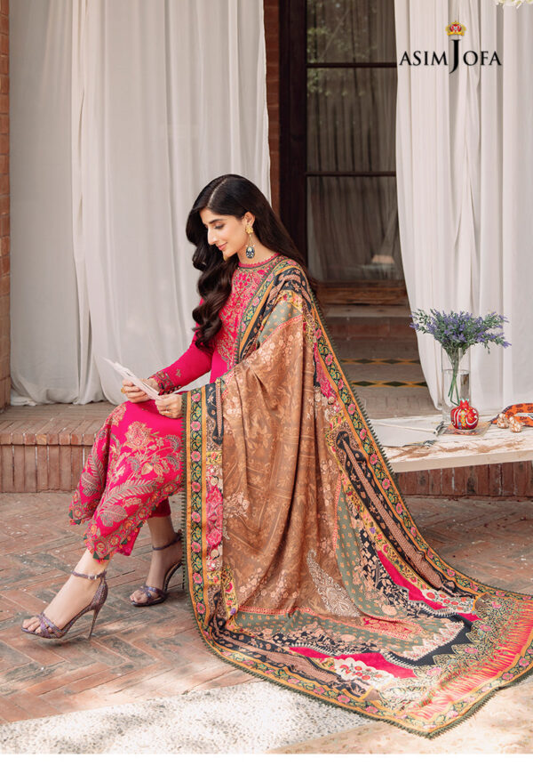 Asim Jofa Ajw-05 Embroidered Marina