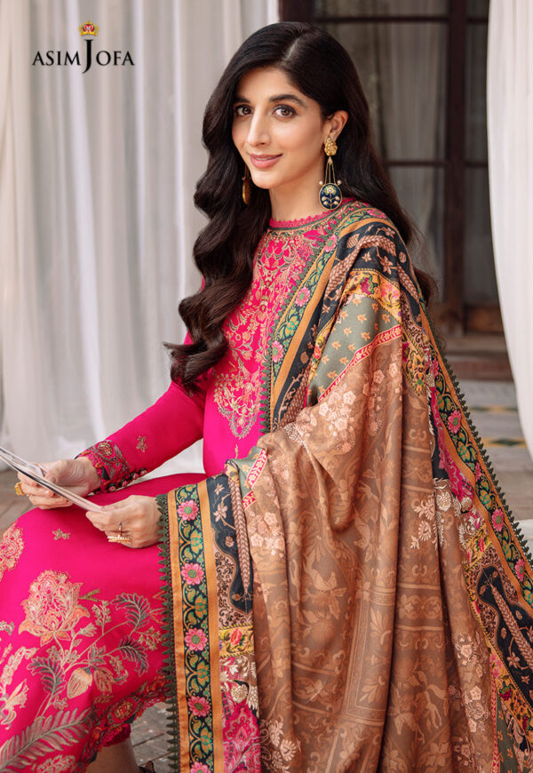 Asim Jofa Ajw-05 Embroidered Marina