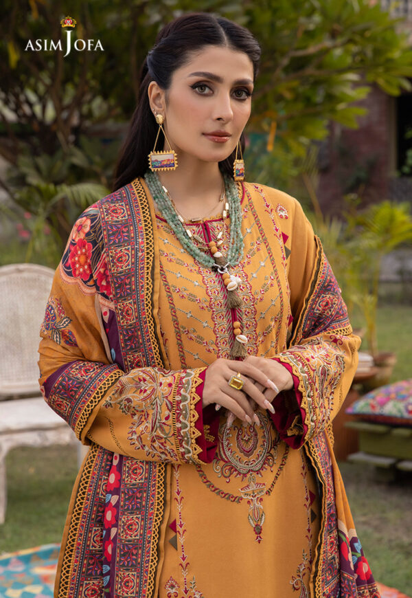 Asim Jofa Ajw-06 Embroidered Marina