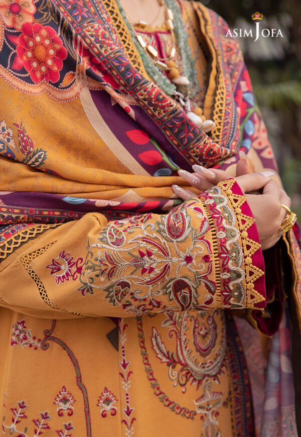 Asim Jofa Ajw-06 Embroidered Marina