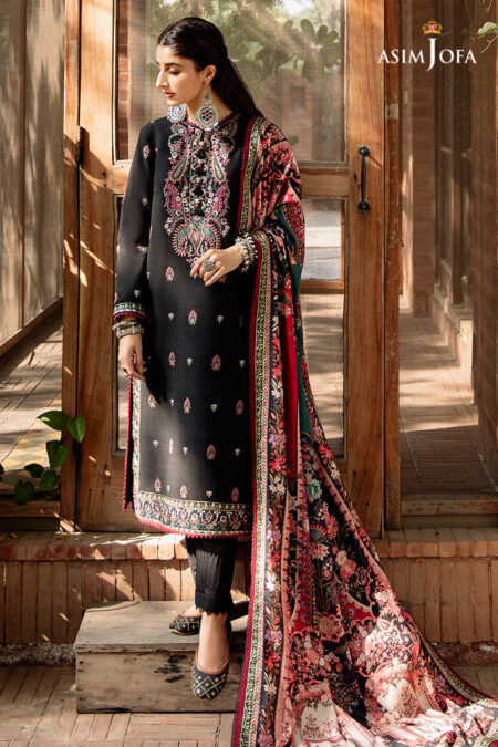 Asim Jofa Ajw-07 Embroidered