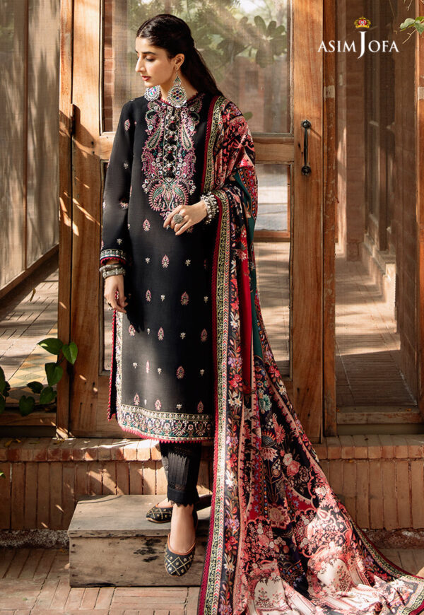 Asim Jofa Ajw-07 Embroidered