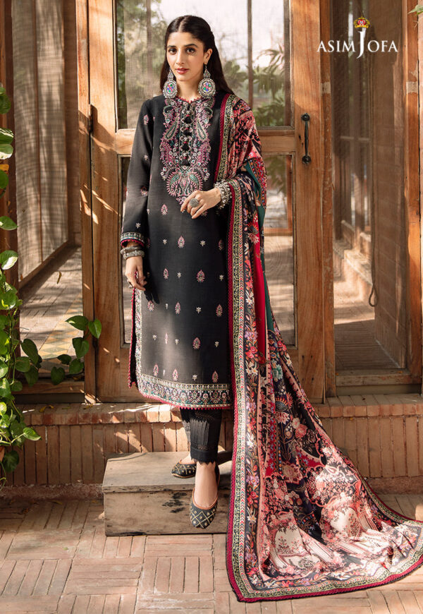 Asim Jofa Ajw-07 Embroidered