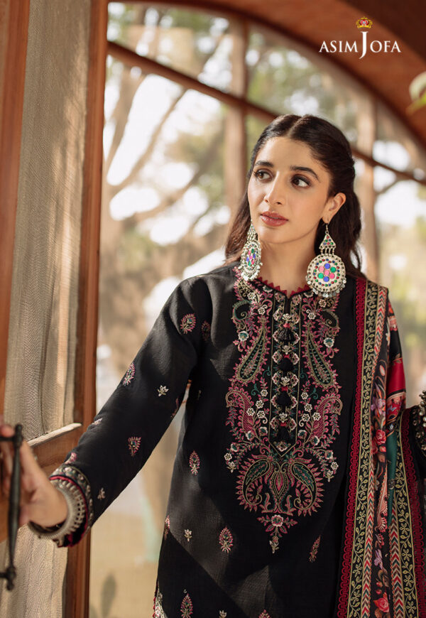 Asim Jofa Ajw-07 Embroidered