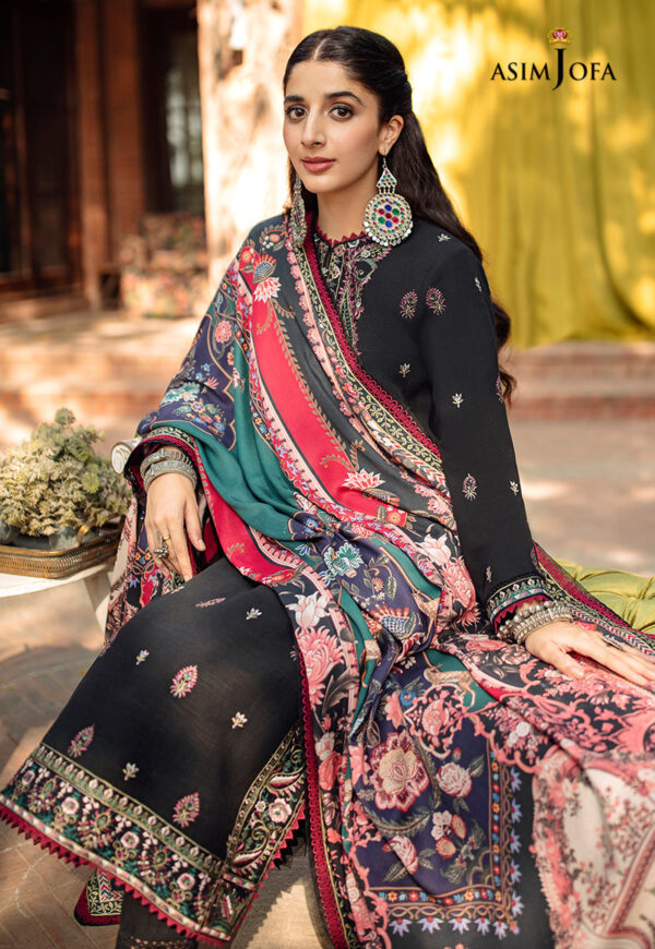 Asim Jofa Ajw-07 Embroidered
