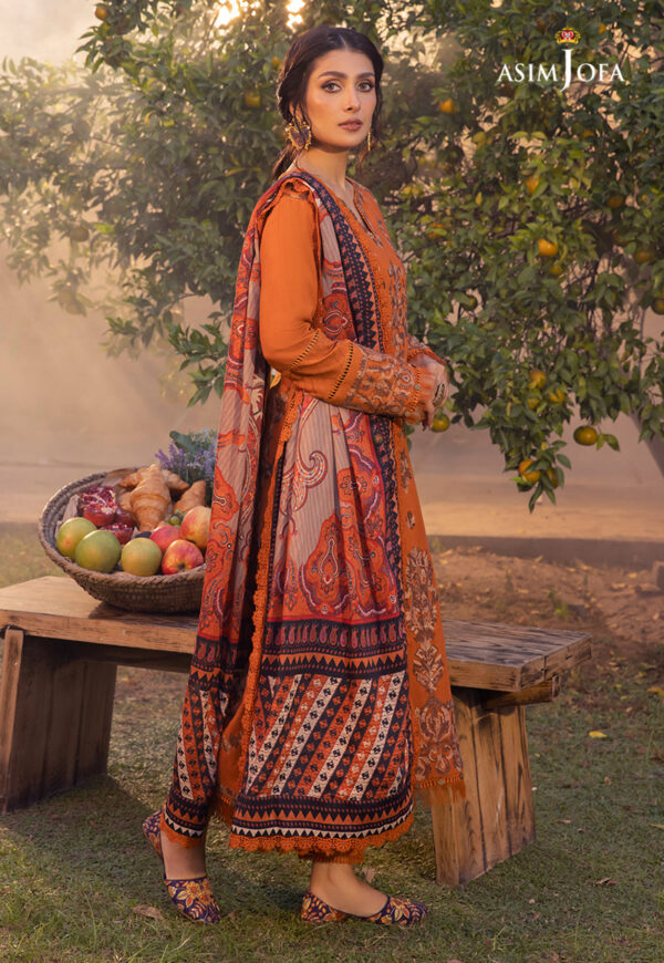 Asim Jofa Ajw-08 Embroidered Linen