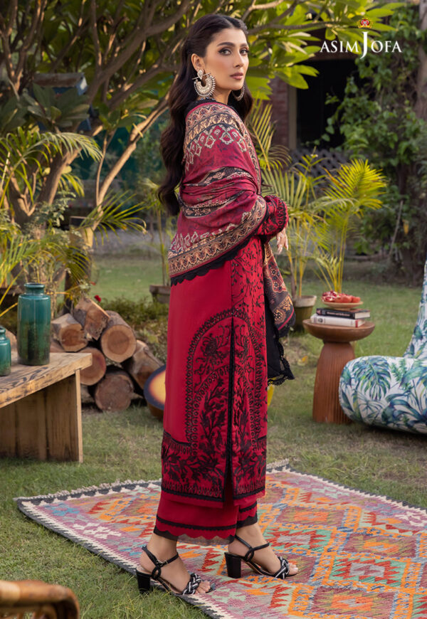 Asim Jofa Ajw-16 Embroidered Marina
