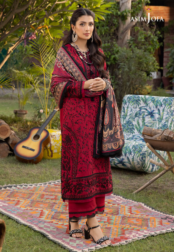 Asim Jofa Ajw-16 Embroidered Marina