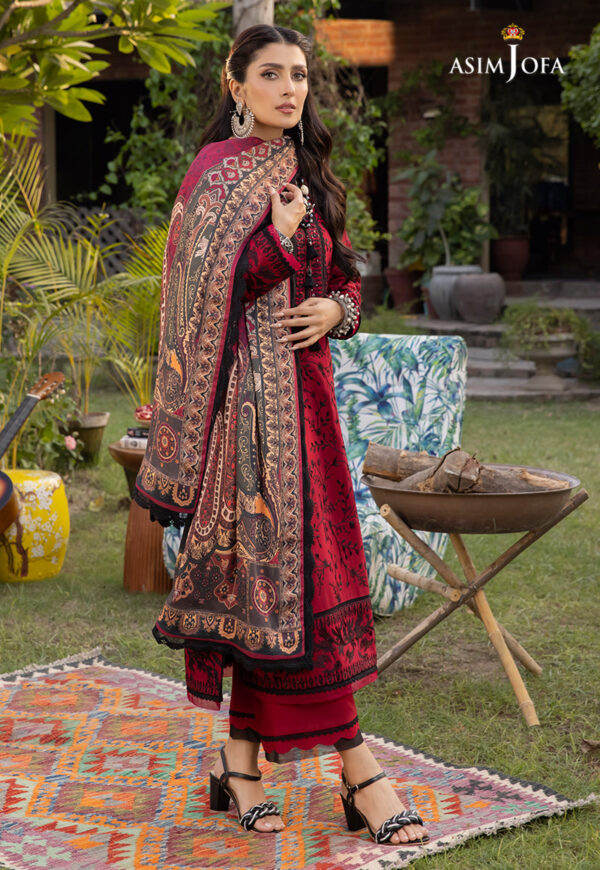 Asim Jofa Ajw-16 Embroidered Marina