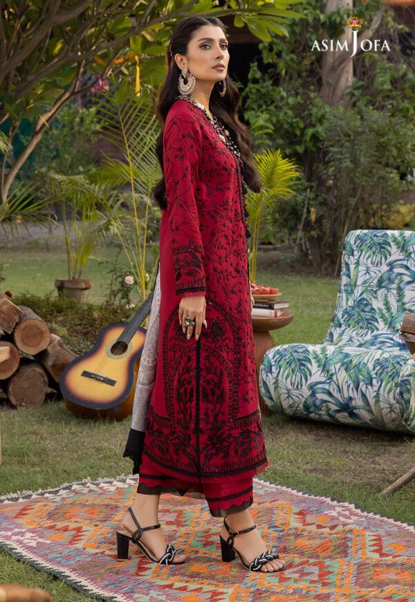 Asim Jofa Ajw-16 Embroidered Marina