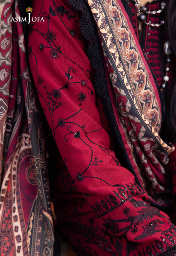 Asim Jofa Ajw-16 Embroidered Marina