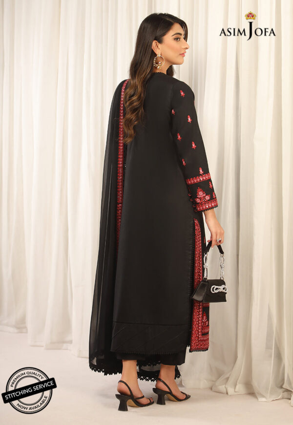 Asim Jofa Ajwe-01 Embroidered Cambric