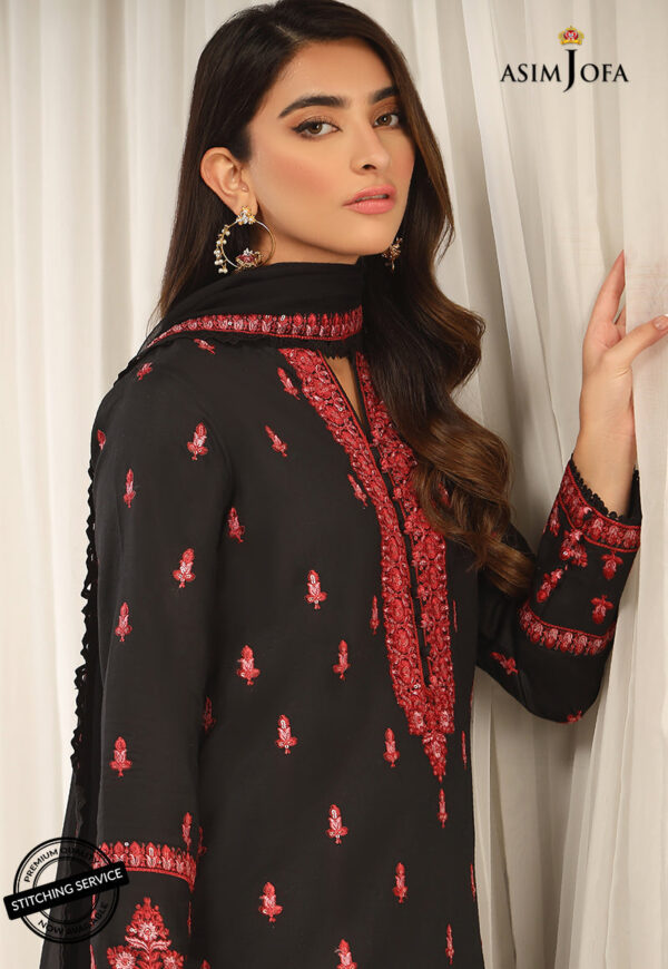 Asim Jofa Ajwe-01 Embroidered Cambric