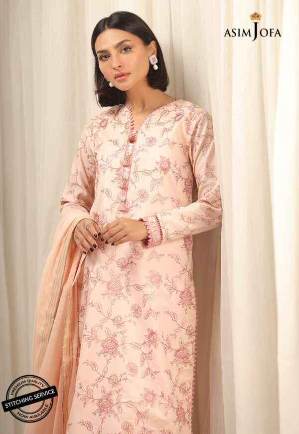 Asim Jofa Ajwe-07 Embroidered Cambric