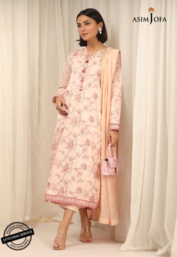 Asim Jofa Ajwe-07 Embroidered Cambric
