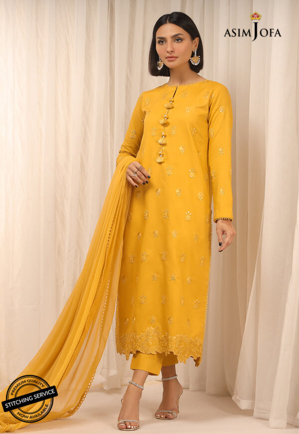 Asim Jofa Ajwe-13 Embroidered