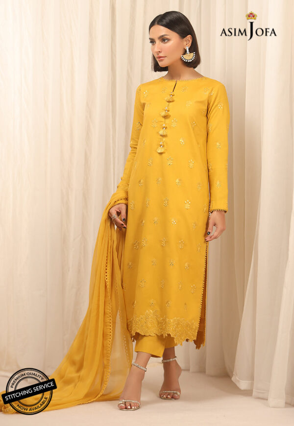 Asim Jofa Ajwe-13 Embroidered