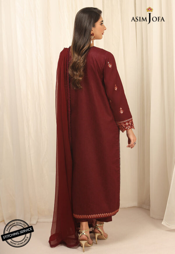 Asim Jofa Ajwe-14 Embroidered Self-Jacquard