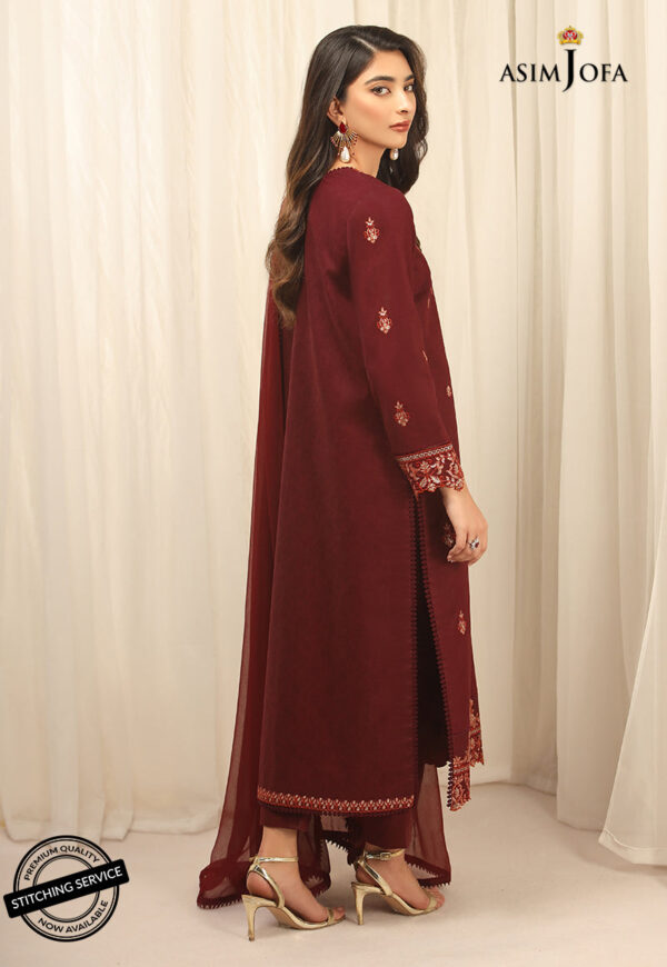 Asim Jofa Ajwe-14 Embroidered Self-Jacquard