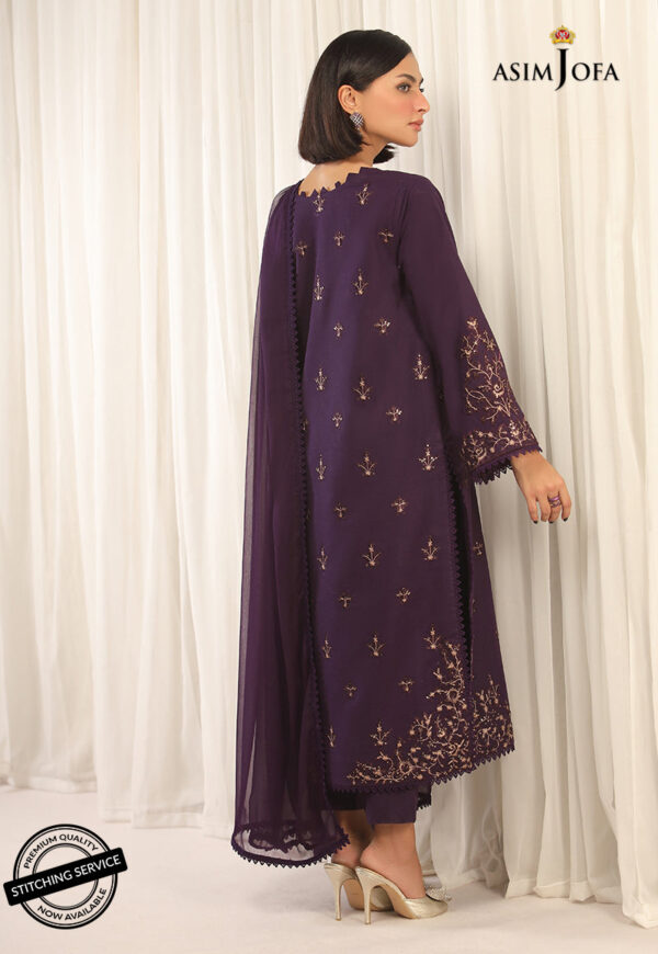 Asim Jofa Ajwe-17 Embroidered Cambric