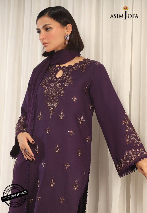 Asim Jofa Ajwe-17 Embroidered Cambric